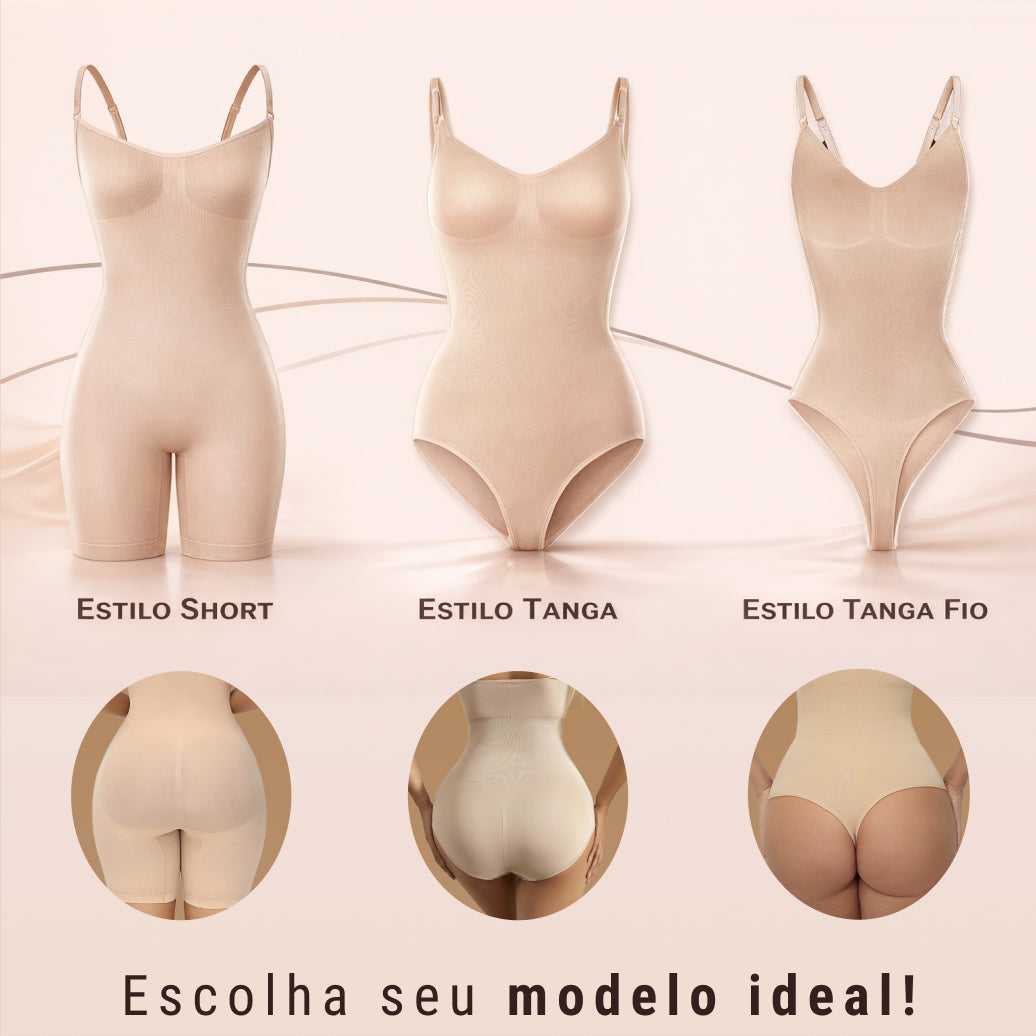 Body Modelador - Up Shaper + Calcinha Modeladora de BRINDE