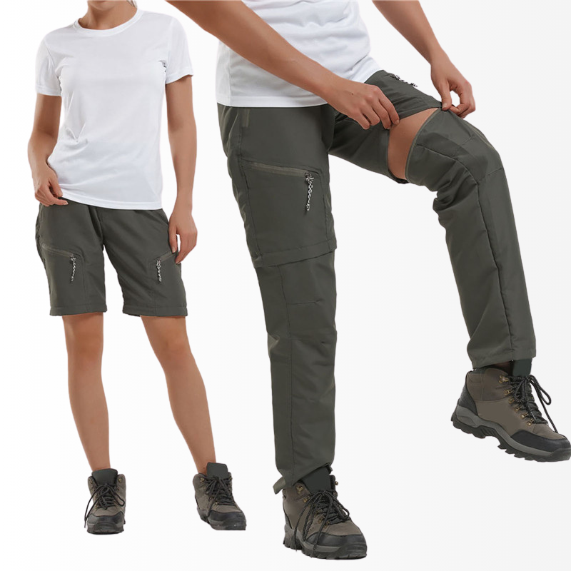 Calças Ultra Explorer - Calça bermuda unissex 2 em 1 Impermeável Uv50+