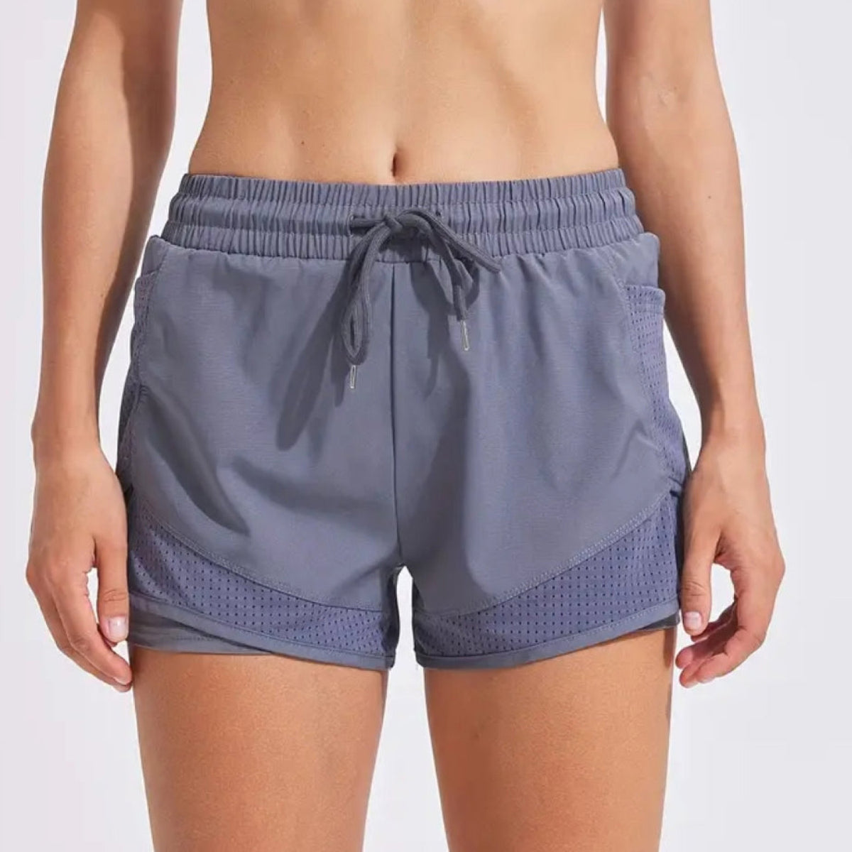 Short Esportivo Performance UltraFit - Dupla face, Leve, Respirável e com Bolsos | Compre 1 LEVE 2